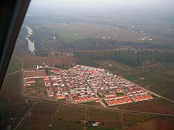 Barbaño, localidad pacense nacida con el Plan Badajoz.