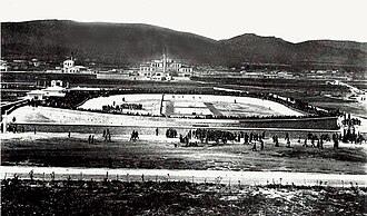 Vista del recinto deportivo del Velódromo de Nuevo Fáliro