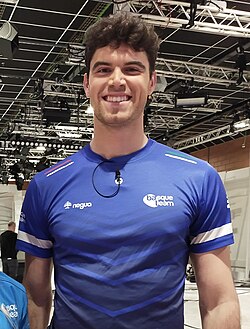 Odei Jainaga en su faceta deportiva
