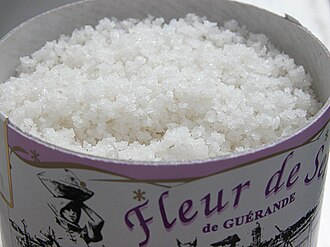 Cristales de flor de sal