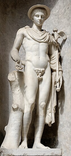 Hermes Ingenui, copia romana del original griego del siglo V a. C.