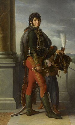 Joaquín Murat retratado por Francisco Gérard en 1801