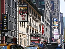 El Teatro August Wilson, en la ciudad de Nueva York.