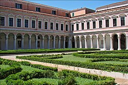 Claustro del monasterio de San Giorgio Maggiore en Venecia