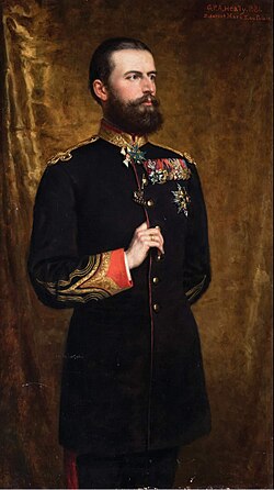 Retrato de Carlos I, primer rey de Rumanía