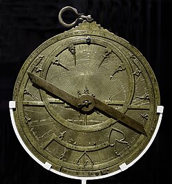 Astrolabio de al-Sahlî del siglo XI