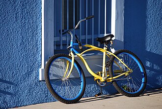 Bicicleta playera de estilo clásico