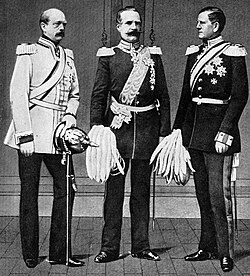 Bismarck, Roon y Moltke