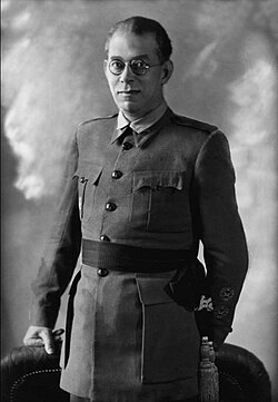 Retrato del general español Emilio Mola