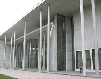 Pinakothek der Moderne, exterior.