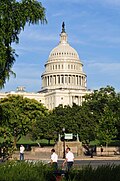 Fachada del Capitolio de los Estados Unidos