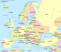 Mapa político de Europa
