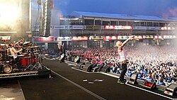 Fotografía de archivo de The Prodigy en directo