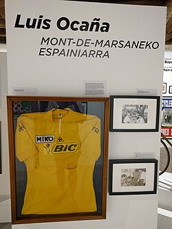 Maillot Amarillo de Luis Ocaña en el Tour de Francia 1973
