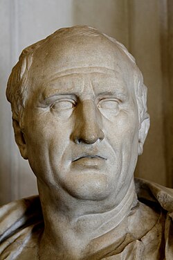 Busto de Cicerón en los Museos Capitolinos de Roma