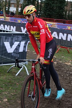 Fotografía del ciclista Felipe Orts en competición