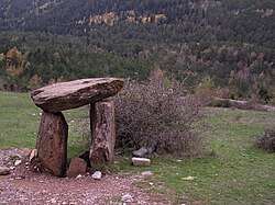 Dolmen de Santa Elena, construcción megalítica del Eneolítico