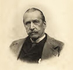 Fotografía histórica de Carlos de Haes en un catálogo de exposición