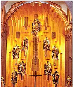 Retablo mayor de la catedral de Zacatecas