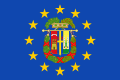 Mapa detallado o escudo de la región