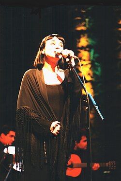 Fotografía de Mísia tomada en 2005