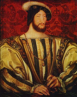 Retrato de Francisco I por Jean Clouet