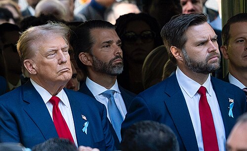 Trump y su compañero de fórmula J. D. Vance