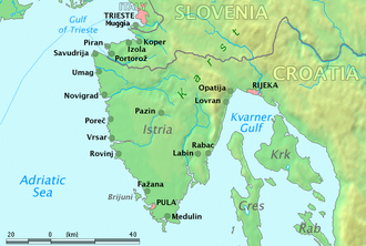 Representación cartográfica histórica de la península