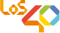 Logotipo actual de Los 40 desde 2016