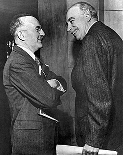 John Maynard Keynes y Harry Dexter White