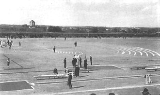 Fotografía histórica del Francis Field en el año 1904