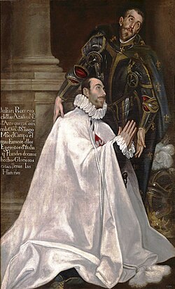 Julián Romero y su santo patrono, obra de El Greco