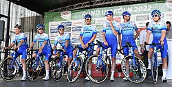 Fotografía institucional representativa del equipo ciclista australiano