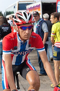 Fotografía de perfil de Kurt Asle Arvesen