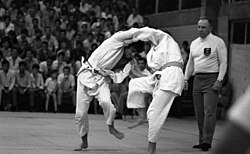 Competencia de judo