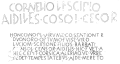 Inscripción arcaica romana