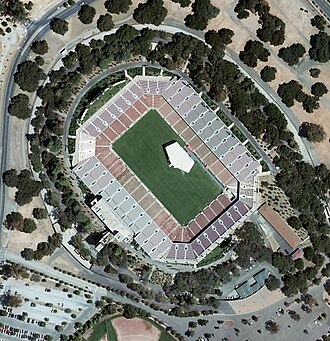 Vista general del Estadio Stanford