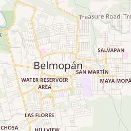 Mapa detallado de la zona central