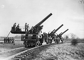 Clase funcional de armas del cañón ferroviario