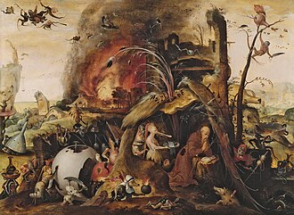 La tentación de san Antonio, ca. 1535, Museo Frans Hals en Haarlem