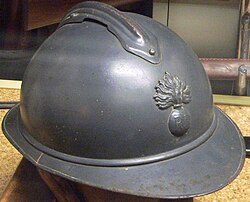 Casco M15 Adrian de la Infantería francesa