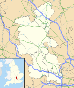 Ubicación de Stoke Mandeville en el condado de Buckinghamshire