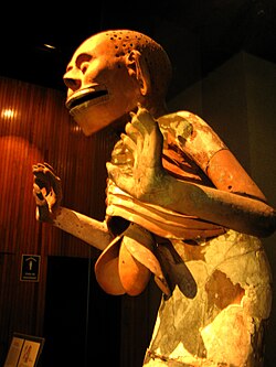Estatua de Mictlantecuhtli en el museo del Templo Mayor