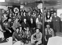 Miembros del Partido Nazi en el año 1930