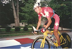 Alex Zülle en competición