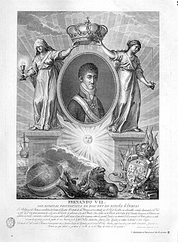 Retrato alegórico de Fernando VII