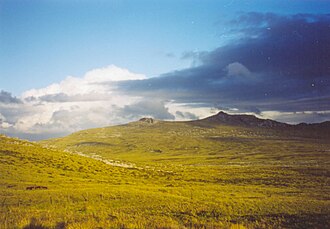 Paisaje de las Islas Malvinas