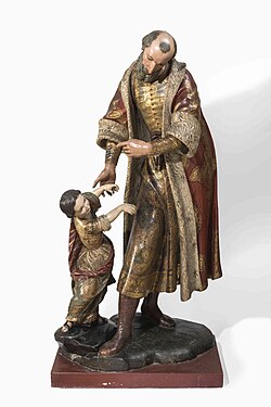 San Joaquín y la niña María (1746) de Pedro Laboria