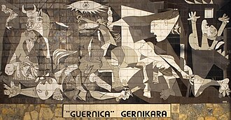 Mural cerámico Guernica
