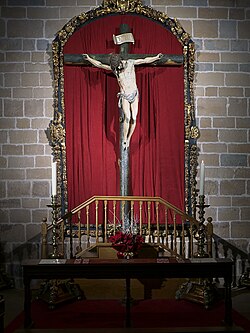 Cristo crucificado de la Catedral de Pamplona